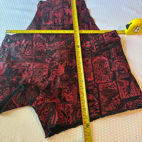 Marvel Her Universe Red Short Overalls - Picture 8 of 10